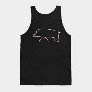 Wildschwein Tier Tank Top